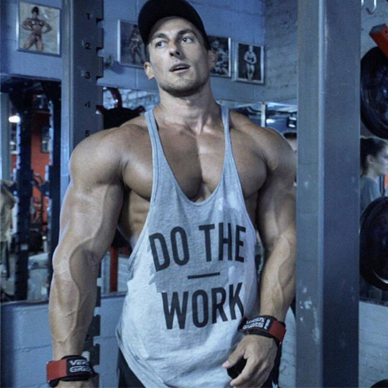 Aquarium Fish Shark - DO THE WORK Gym Tank Tops