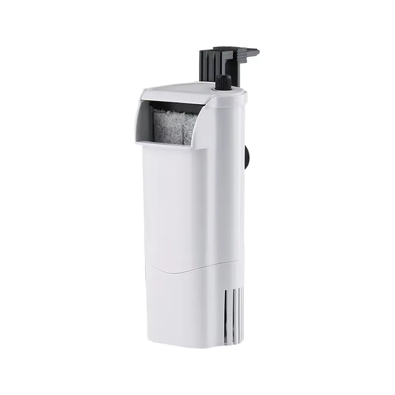 Fish Tank Filter Aquarium - 3-in-1 Rectangle Plastic Water Filter Pump