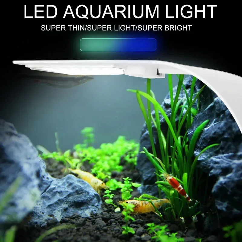 Ultra Thin LED Aquarium Light  - Fish In Aquarium Picture 评论和价格