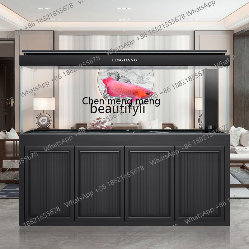 Fish tank living room large in - Aquarium Fish Dragon 评论和价格