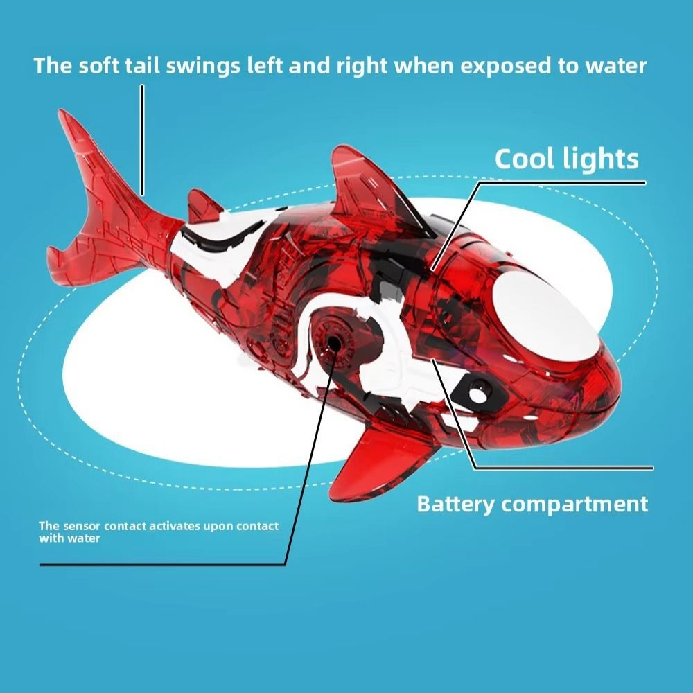 Novelty Plastic Electric Pet F - Aquarium Fish Shark 评论和价格