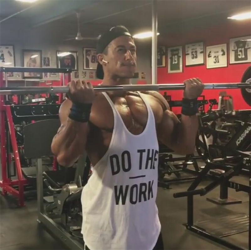 DO THE WORK Gym Tank Tops Mens - Aquarium Fish Shark 评论和价格
