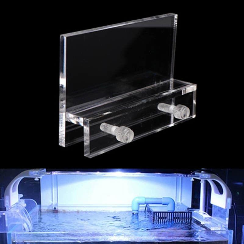 1pc Aquarium Clear Fish Tank L - Fish In Aquarium Picture 评论和价格