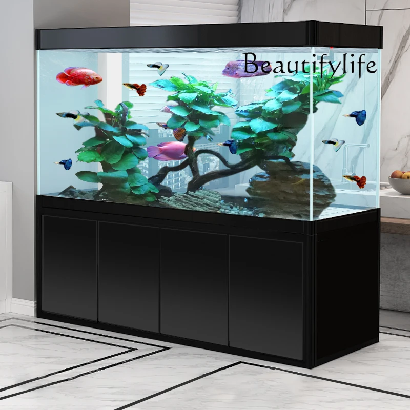 X36 Living Room Floor-to-ceili - Aquarium Fish Dragon 评论和价格