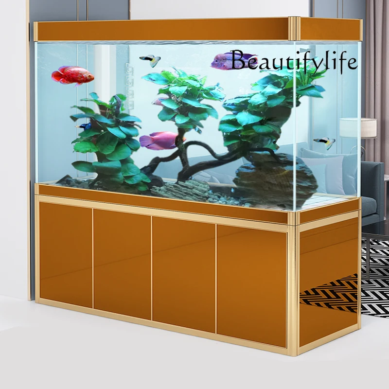 X36 Living Room Floor-to-ceili - Aquarium Fish Dragon 评论和价格