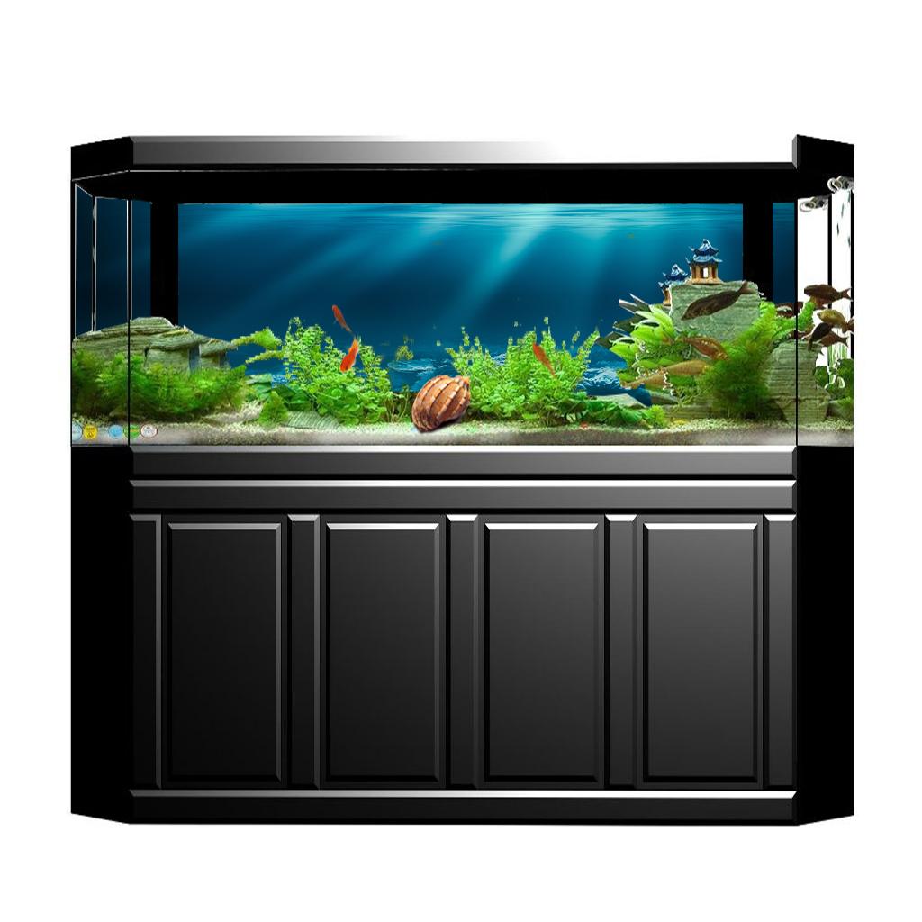 Fish Tank Adhesive Poster PVC  - Fish In Aquarium Picture 评论和价格
