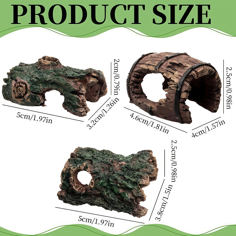 3pcs Natural Tree Trunk Aquari - Fish In Aquarium Picture 评论和价格