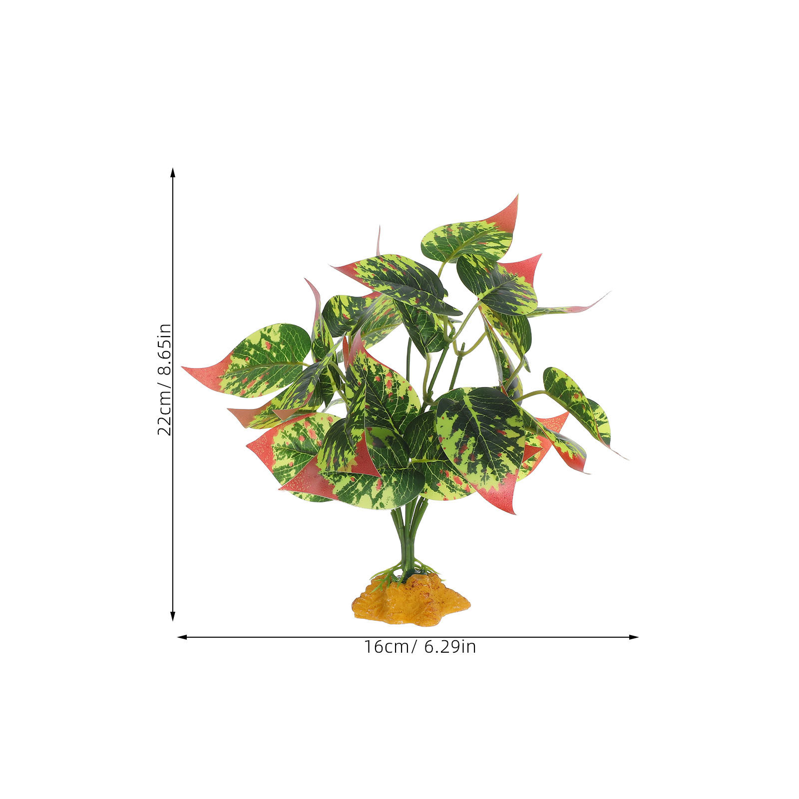 Lifelike ABS Artificial Plants - Aquarium Fish Dragon 评论和价格