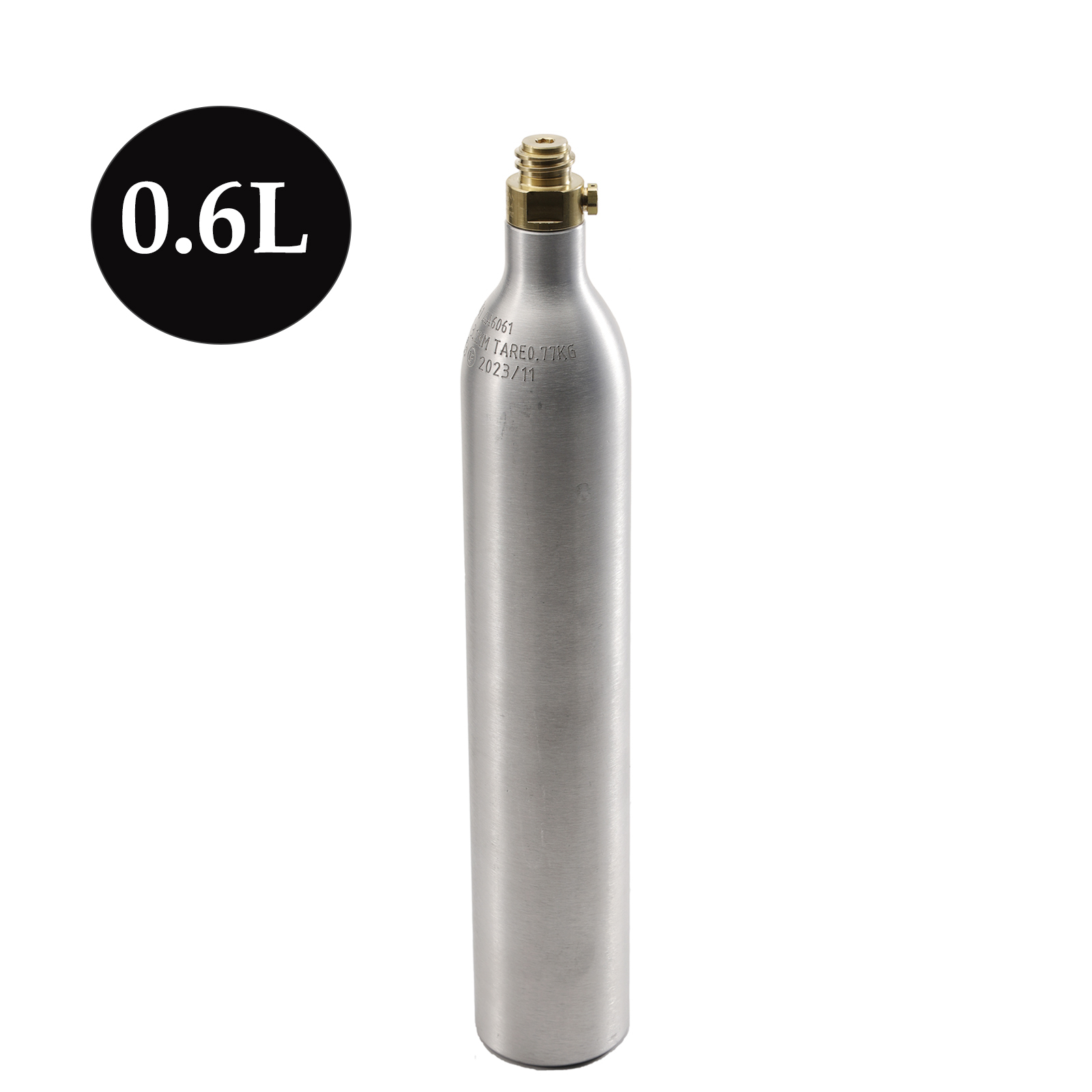 0.6L 0.64KG Empty Co2 Gas Cyli - Aquarium Fish Shark 评论和价格