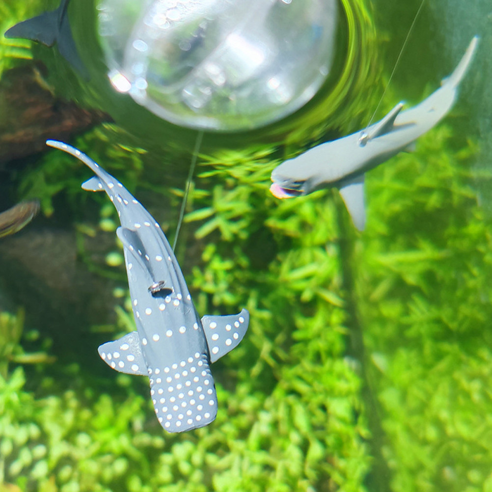 3Pcs Floating Aquarium Shark O - Aquarium Fish Shark 评论和价格