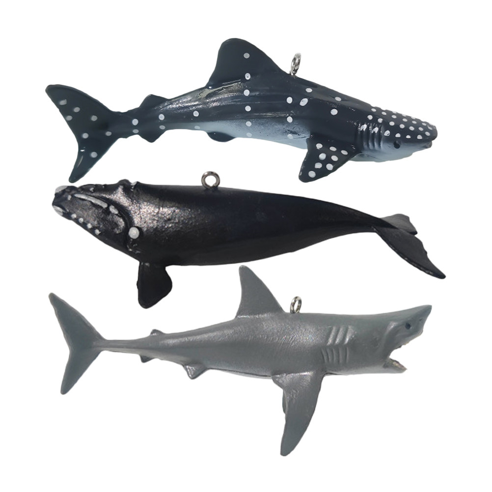 3Pcs Floating Aquarium Shark O - Aquarium Fish Shark 评论和价格