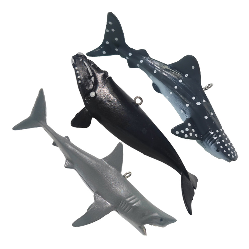 3Pcs Floating Aquarium Shark O - Aquarium Fish Shark 评论和价格