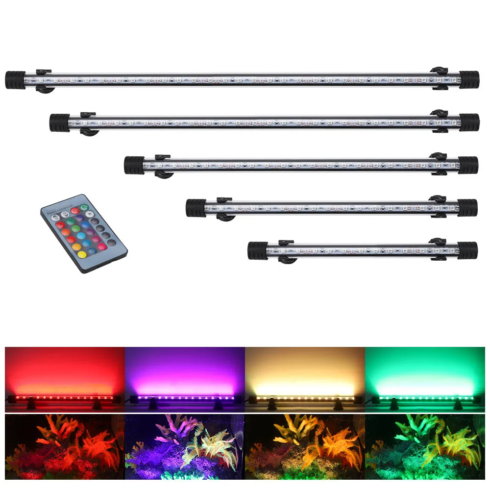 Waterproof RGB LED Aquarium Li - Fish In Aquarium Picture 评论和价格