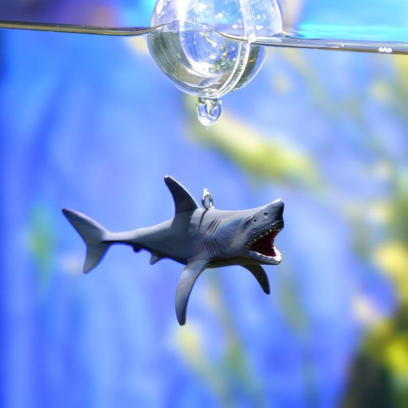 Floating Shark Aquarium Decora - Aquarium Fish Shark 评论和价格