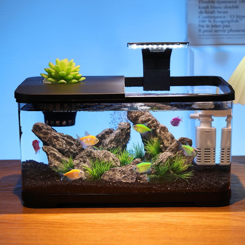 Desktop fish tank circulating  - Fish Tank Filter Aquarium 评论和价格