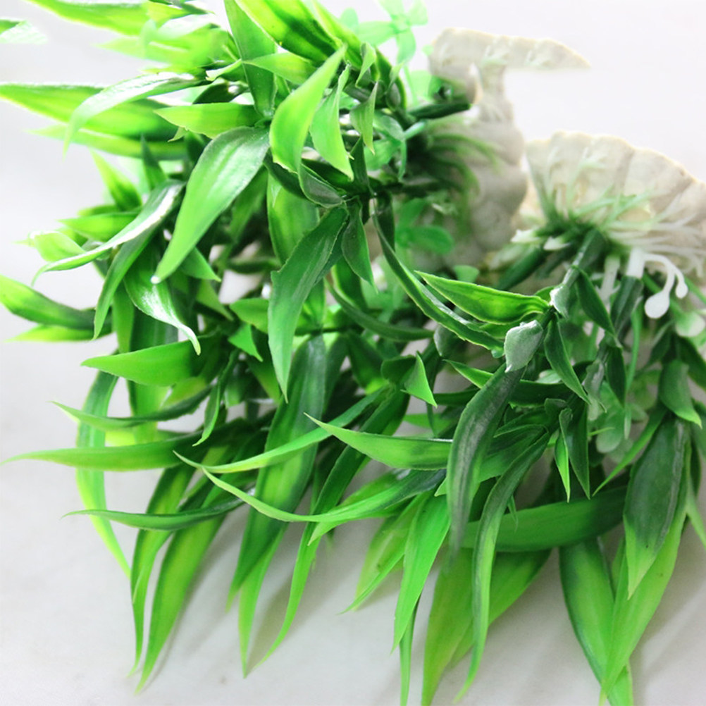 1Set Simulated Bamboo Grass Ar - Aquarium Fish Restaurant 评论和价格