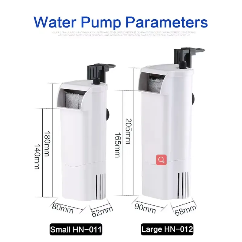 3-in-1 Rectangle Plastic Water - Fish Tank Filter Aquarium 评论和价格