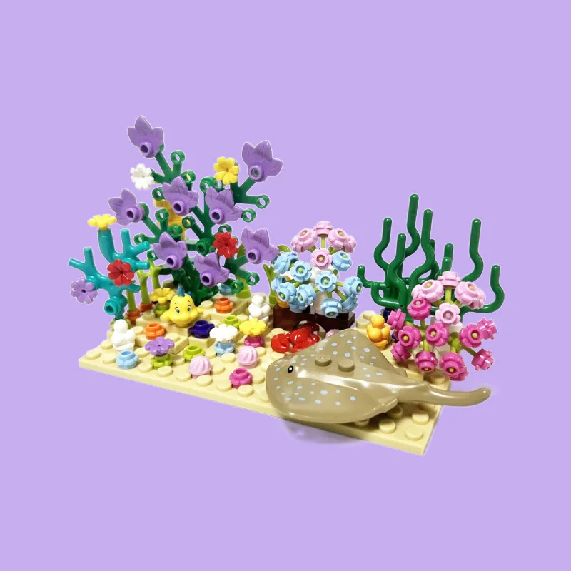 City MOC Aquarium Underwater W - Aquarium Fish Shark 评论和价格