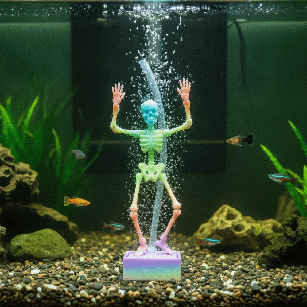 Movable Joints Aquarium Orname - Fish In Aquarium Picture 评论和价格