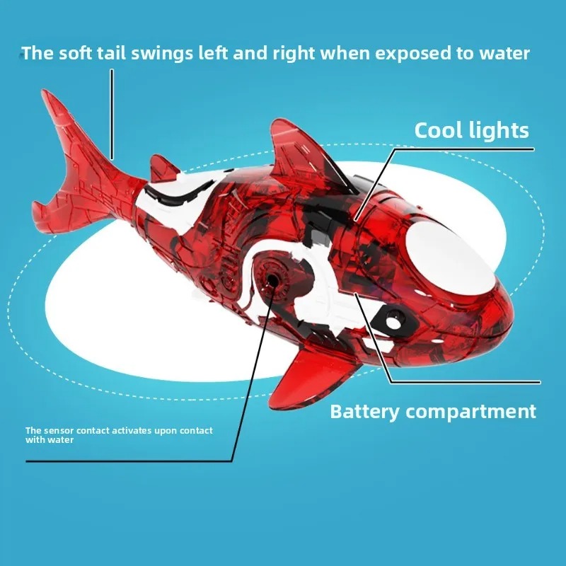 Electric Pet Shark Toy, Sensor - Aquarium Fish Shark 评论和价格