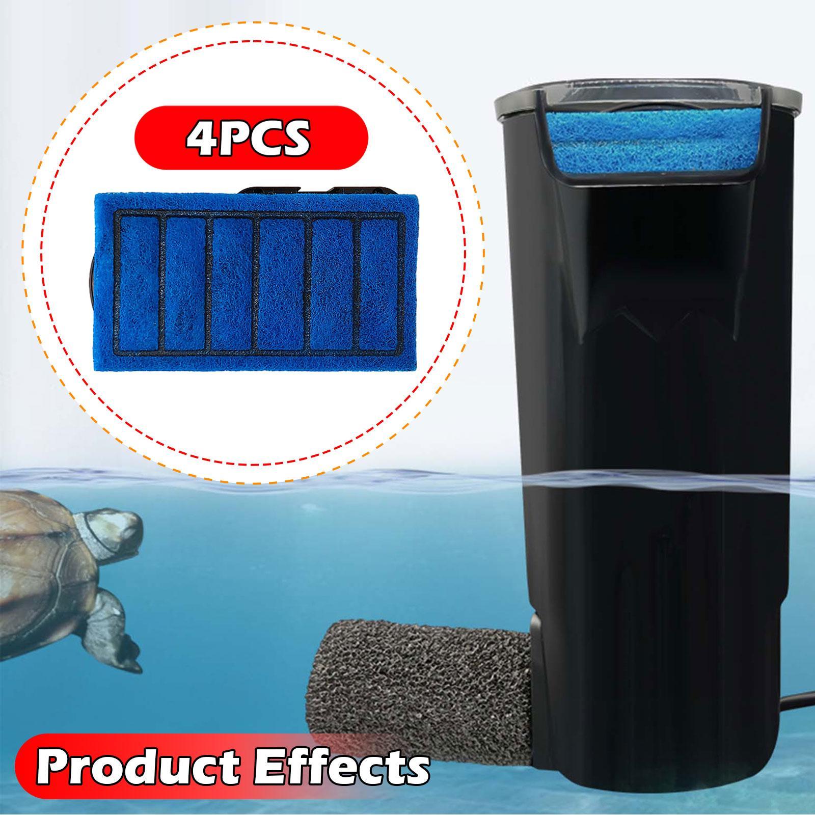 4 Pieces Tank Filter Cartridge - Fish Tank Filter Aquarium 评论和价格
